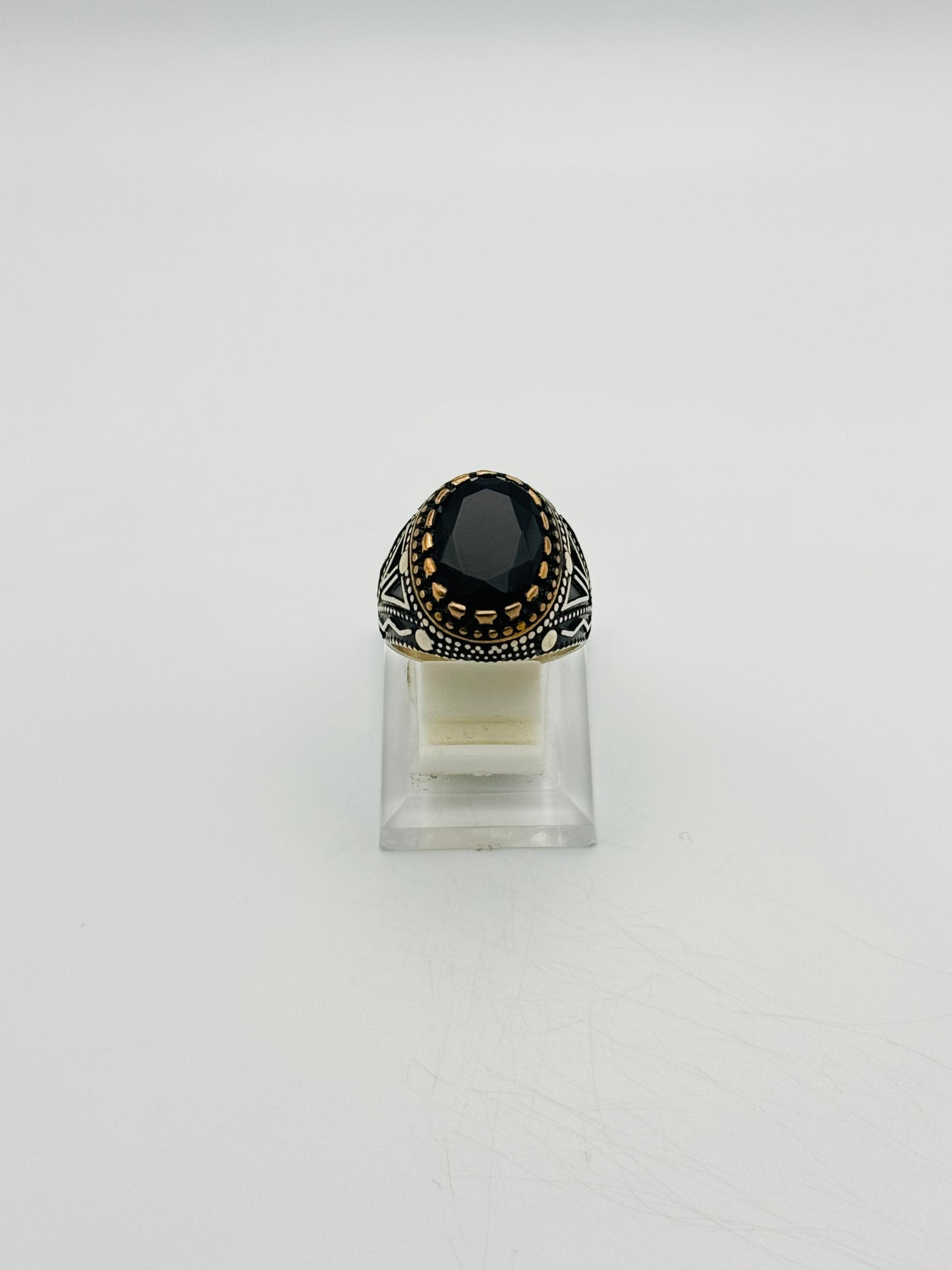 Dark blue sapphire
