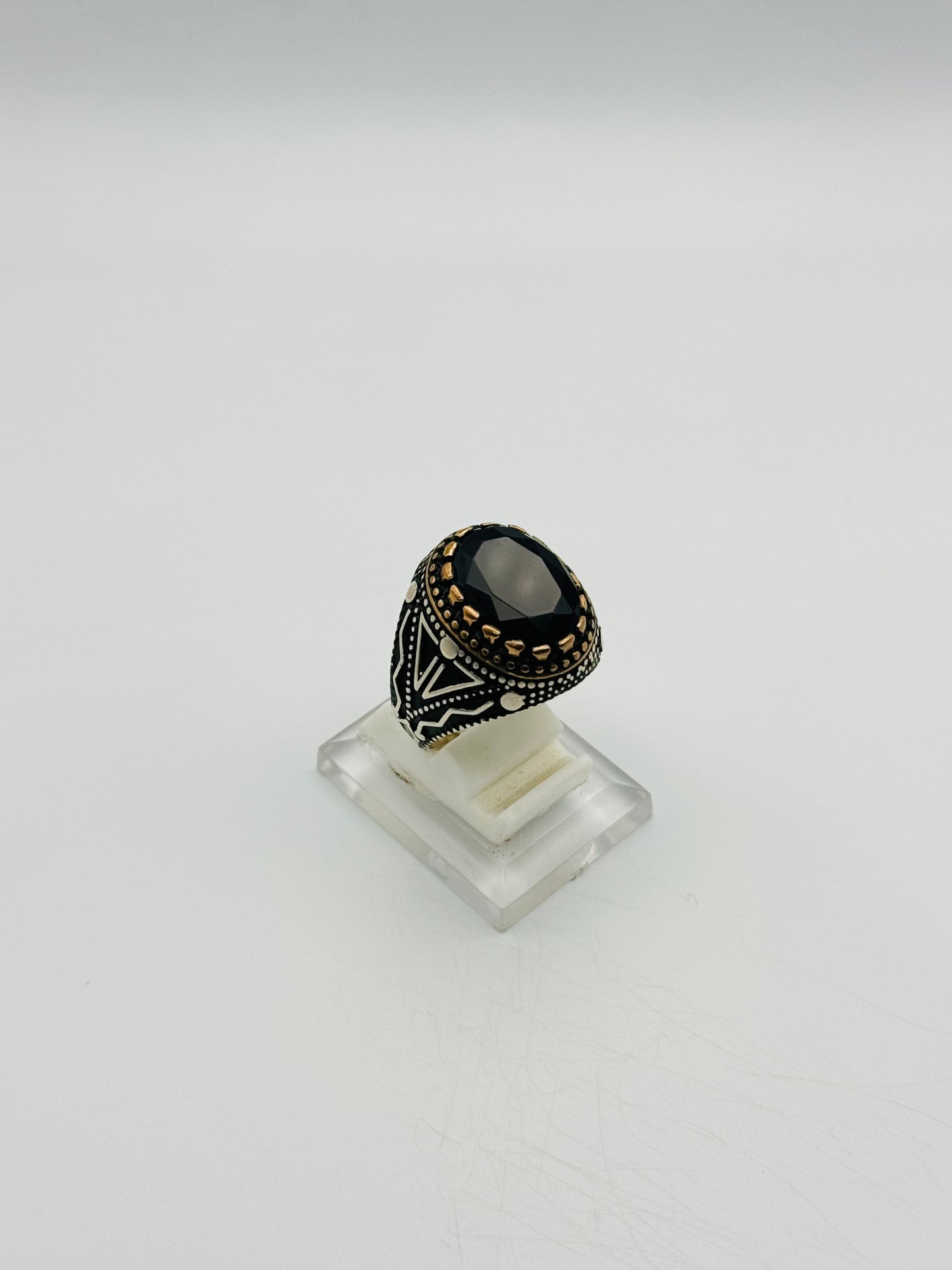 Dark blue sapphire