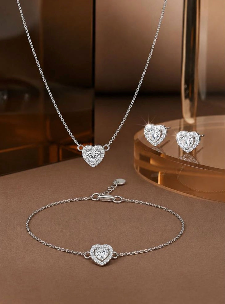s925 Silver Jewelry Sets Collection