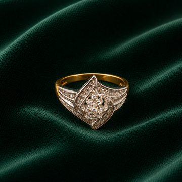 The Alexandra Vintage Marquise Cluster Statement Ring