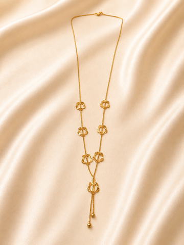 The Floral Drop Necklace