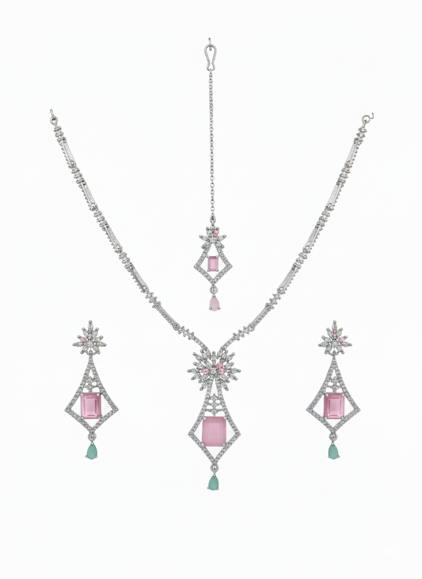 Light Pink Stones Set