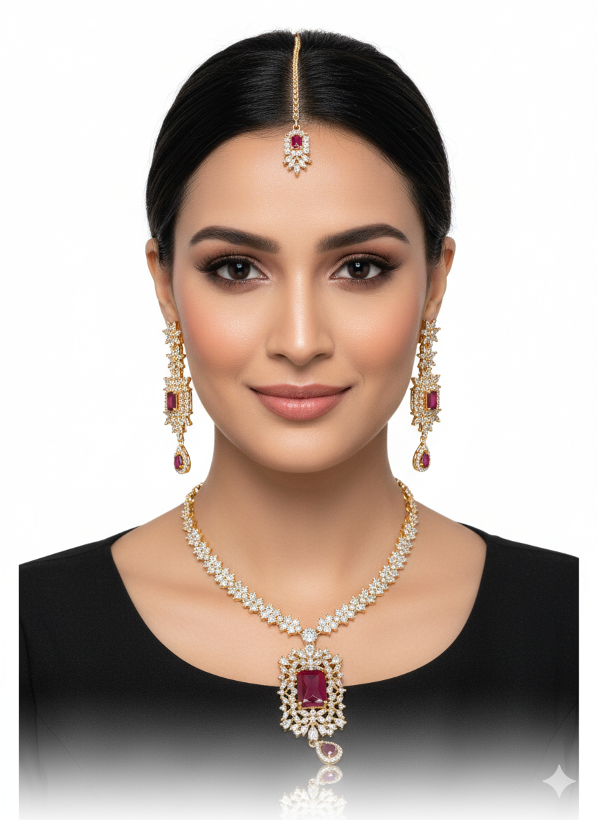 Red Stones Set