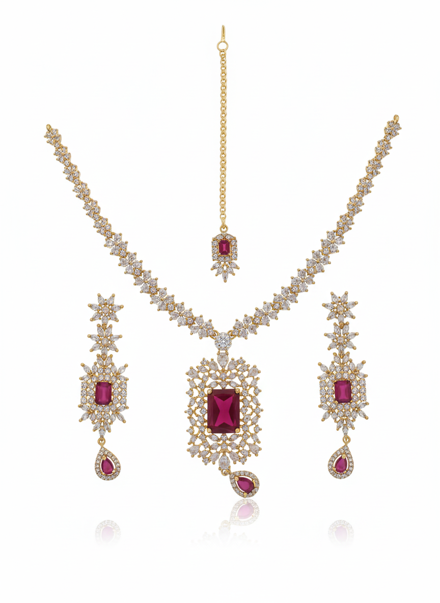 Red Stones Set