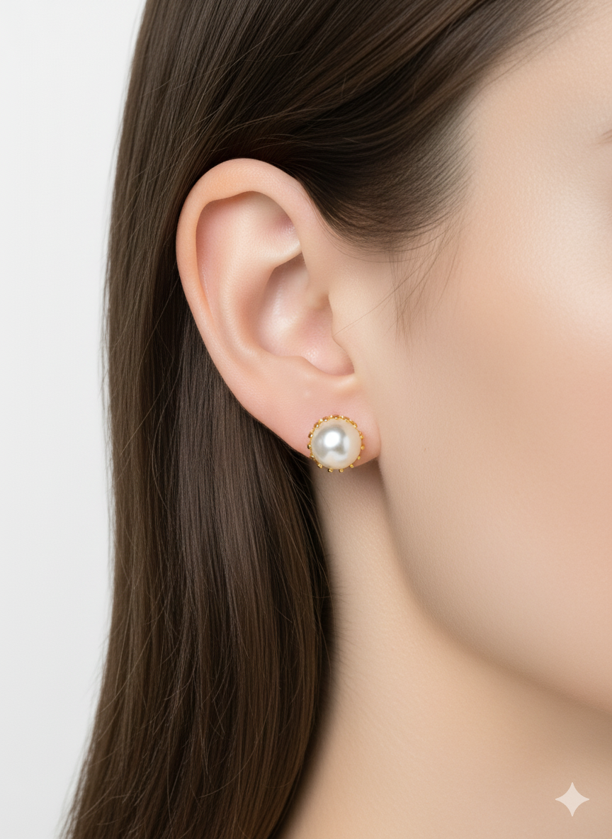 Pearl ear tops